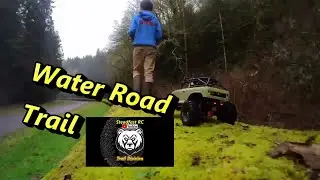 Exploring Crown Z water Road trail Axial & Redcat