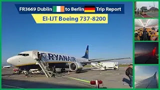 Flying Ryanair Dublin to Berlin Brandenburg on a Boeing 737 Max 8 | Trip Report