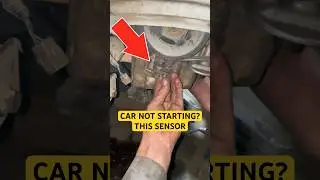 How to Clean Crankshaft Position Sensor | Engine No Start Fix #automobile #crankshaft #camshaft
