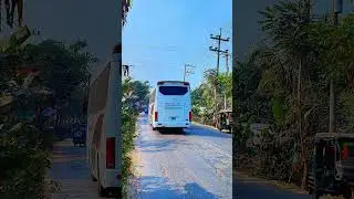Mercedes brand ar bus #automobile #barisallaunchlover #barishaltravels #travel #বাস_লাভার