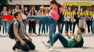 Bullies Messed with the Quiet Girl Not Imagining She Was a Fighter