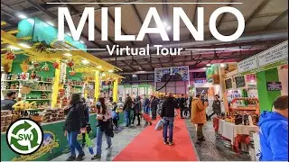 Milano food tour - Walking tour Artigiano in Fiera 2021 | 4K Ultra HD