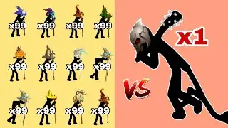 What Happens when All Magikill Fight The Final Boss? - Stick War Legacy 