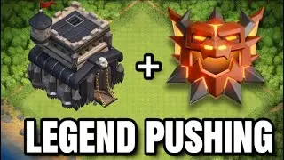 Clash of clans th9 legend pushing live tips and Tricks with junuraj YT and pradip rajbhar