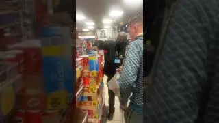 Tesco Customer Flips Out On Security Guard Over Suspicion Of Theft