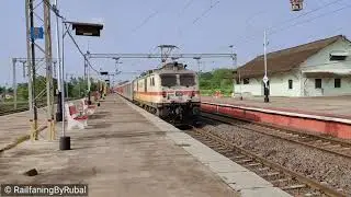 HIGH SPEED!! Mumbai Csmt Rajdhani Special | RailfanRubal