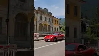 Beautiful Alfa Romeo 8c competizione in Cernobbio ❤️,  #automobile #supercars #v8 #sound #exhaust