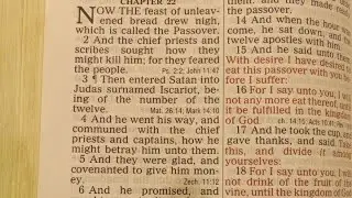 The Plot To Kill Jesus Christ Luke 22:1-40 kjv #Jesus 
