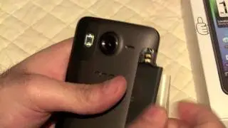 Desire HD Full Unboxing - Product tour - First Boot - Mocha Brown