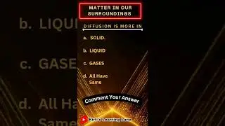 Mcq-1 ll Matter in our surroundings l Class 9 l