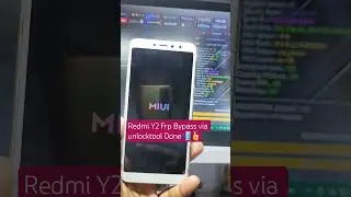 Redmi Y2 Frp Bypass Unlock Tool Done 📲👍