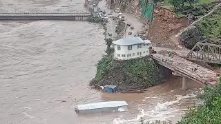 #Pul Doda #River High level #Last week #2023# Pul Doda Bridge Water level High#