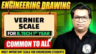 Vernier Scale Explained💥 | Most Important Scale for Every Engineer! | Engineering Drawings