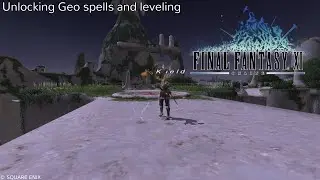 Final Fantasy XI #8 - Unlocking Geo spells and leveling [NoMic]