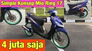 Modifikasi Mio Ring 17 Simple Konsep Ala - Ala Thailand Look