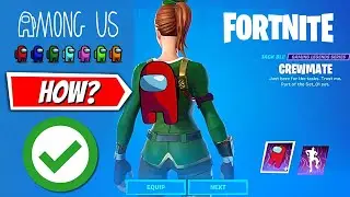How to Get The FREE Among Us Backbling and Emote in Fortnite!