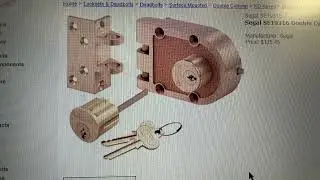 A Conversation regarding a Segal Double Cylinder Deadbolt and how best to rekey or replace the insid