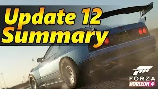 Update 12 Overview | Forza Horizon 4