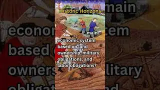 In medieval Europe, what was the main economic system? | #medievalhistory #medieval