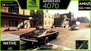 MAFIA 3 DEFINITIVE EDITION : RTX 4070 (MAX SETTINGS NATIVE 4K)