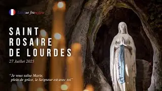 ore 15:30 - Santo Rosario da Lourdes (lingua francese) - 27/07/2025
