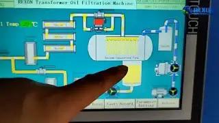 REXON Smart Control, Designed for Efficiency Oil Purification Machine
