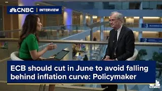 European Central Bank should cut in June to avoid falling behind inflation curve, policymaker says