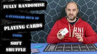Using Soft Shuffle with standard playing cards - fully randomising them just by dealing.