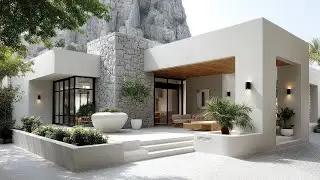 Mediterranean Light, Minimalist Space | A Cinematic Home Tour