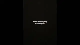 Modifikasi motor beat street