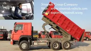 Sinotruk cnhtc howo 336 howo 371 dump truck tipper
