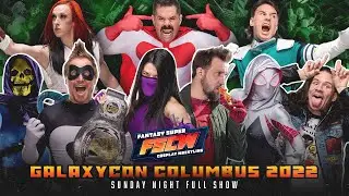 FSCW Wrestling - GALAXYCON COLUMBUS 2022 Sunday Night - FULL SHOW!
