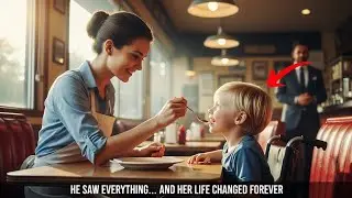  Rich Man Sees Waitress Feed Disabled Child in Diner &ndash; This Moment Changes Everything