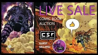LIVE Comic Sale - The Return of Card Shop Reality & Joe Skar! Sunday 8/13 @ 6pm EST