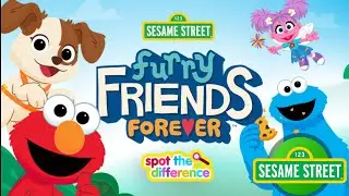 Улица Сезам – Пушистые друзья навсегда 🧸🐾 | Игра «Найди отличия» | PBS KIDS