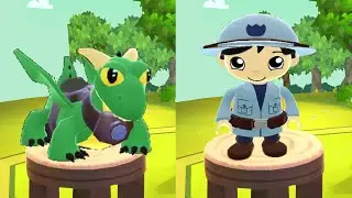 Dino Research Ryan with Green Dragon in Tag with Ryan All Characters Gameplay (Android,iOS)