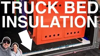 Truck Bed Insulation for Dog Kennels #doglife #rvlife #dogpileventures