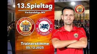 Trainerstimme zum Spiel: FCM Schwerin vs. FC F&ouml;rderkader