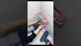 Wall Mounted Slippers Rack