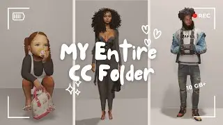 40+ GB Ultimate Sims 4 CC Folder: For Men, Women, Kids, Toddlers & Infants!