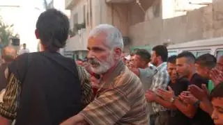 زفة العريس الغالي سلام نصار   مخيم الفارعه