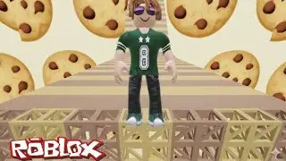 J'essaye un obby de biscuits 🍪 (je suis devenu gros).🙄