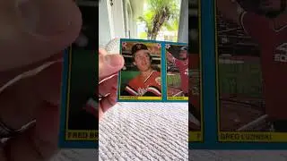 Double shot of 1983 Fleer Baseball Stickers 12-Card Paper Pack openings!!!!!