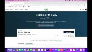 Distinct Coloring | GFG | POTD | 1st Feb 2023 | Walmart Interview Question