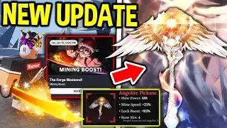 NEW UPDATE Before HIDDEN MAZE For NEW PICKAXE in The Forge Roblox LIVE