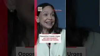 Мачадо утверждает, что Мадуро выживает за счет криминальных сетей, и призывает мир к действиям.