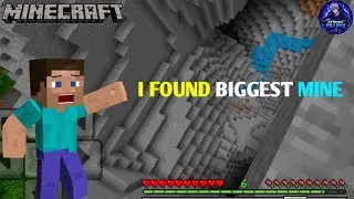 Minecraft Ep 2 😱 I Found the Biggest Mine Ever! | Survival Series