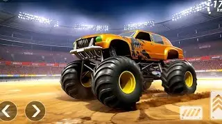 Monster Truck Ramp Race Gameplay || #Monster Truck Stunt || Rk Mobile Games