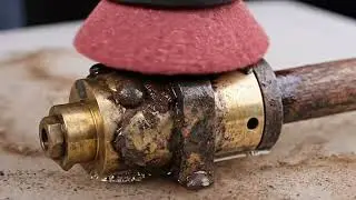 Extreme Rust Removal! Restoring a Rusted Mechanical Shaft Back to Working Condition