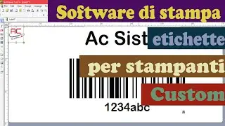 SOFTWARE DI STAMPA ETICHETTE PER STAMPANTI CUSTOM